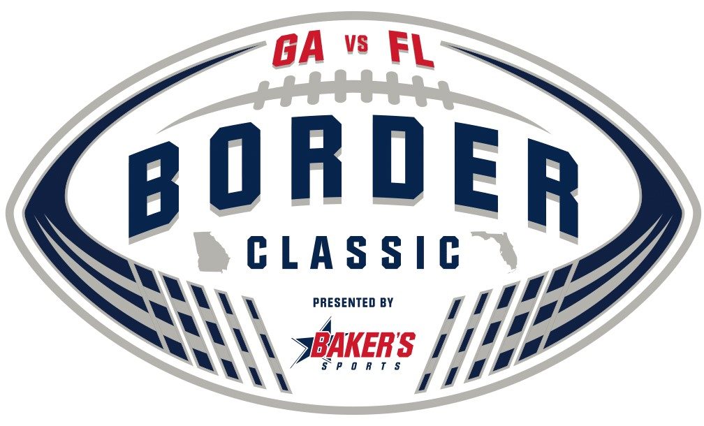 GA vs. FL Border Classic logo, presented by Baker's Sports