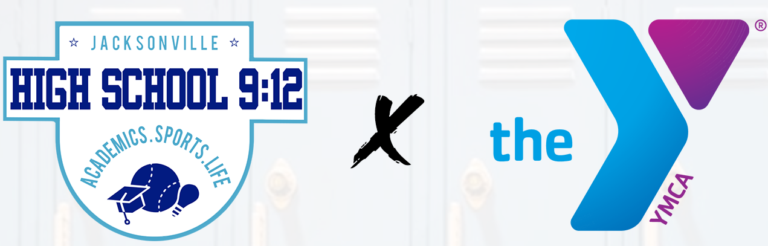 High School 9:12 and YMCA partnership graphic